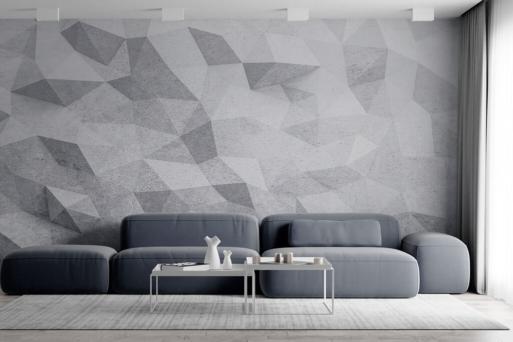 Small grey polygons — interior 4
