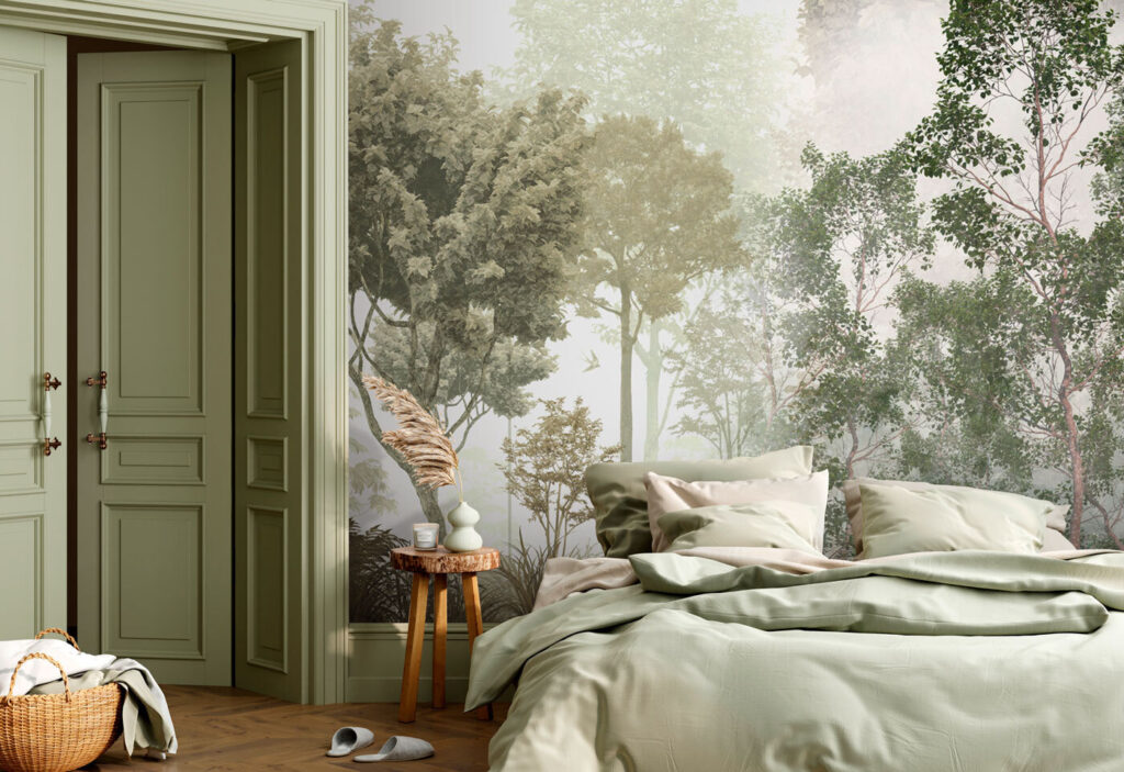 Green forest canopy — interior 2