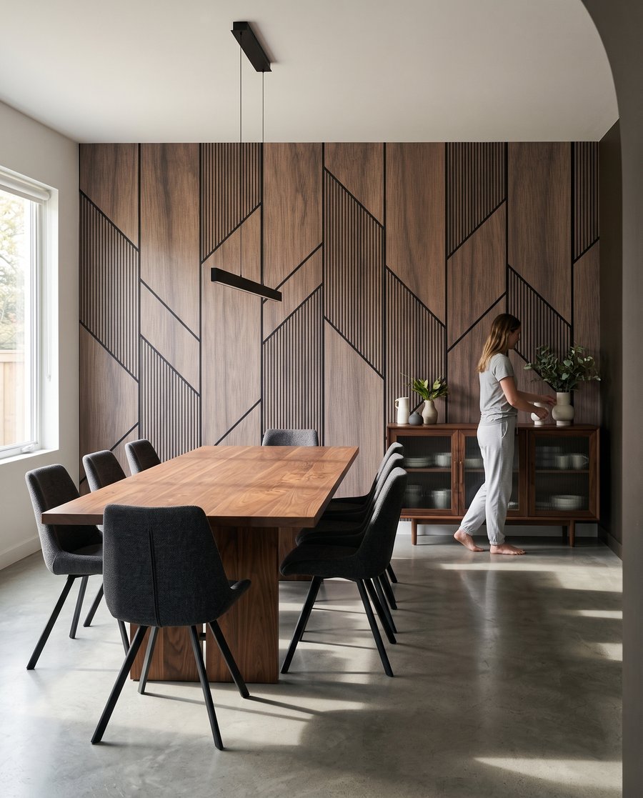 Woodland Geometry in an interior