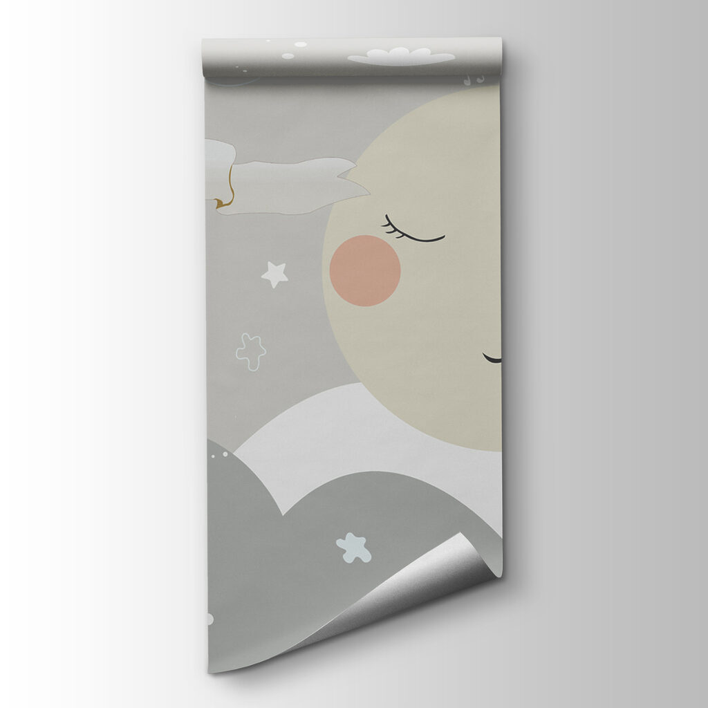 Sleeping moon and animals — product view