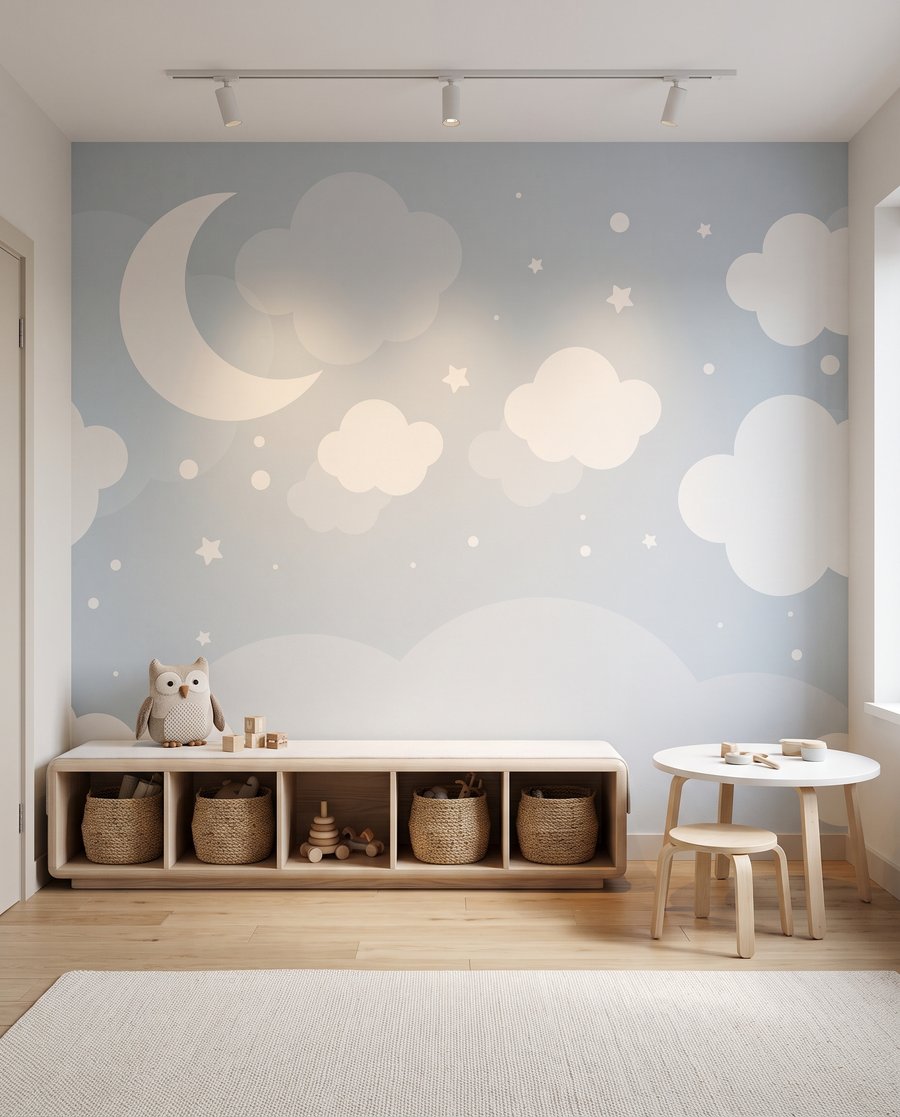 Little Moon Clouds in an interior