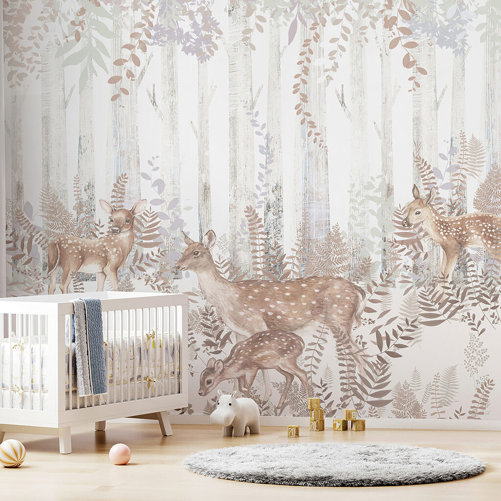 Deer in the Clearing — interior 4