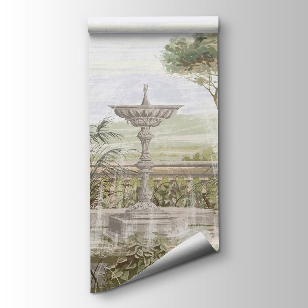 Tropical garden fountain — product view