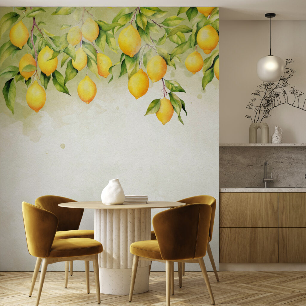 Lemon Canopy in an interior