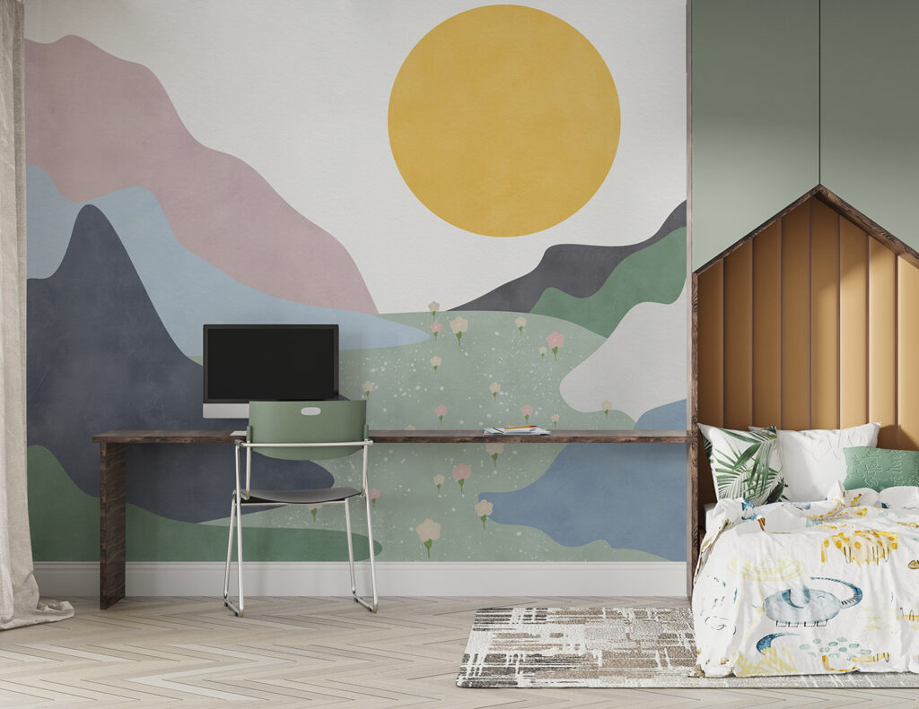 Mountain Sun Shapes — interior 3