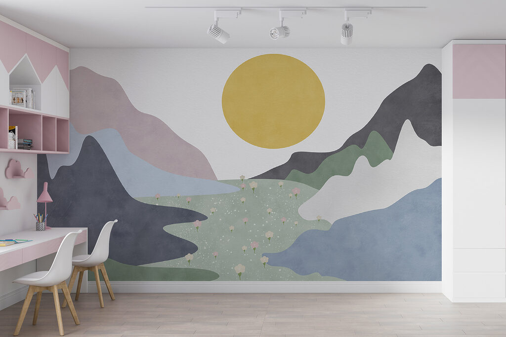 Mountain Sun Shapes — interior 6
