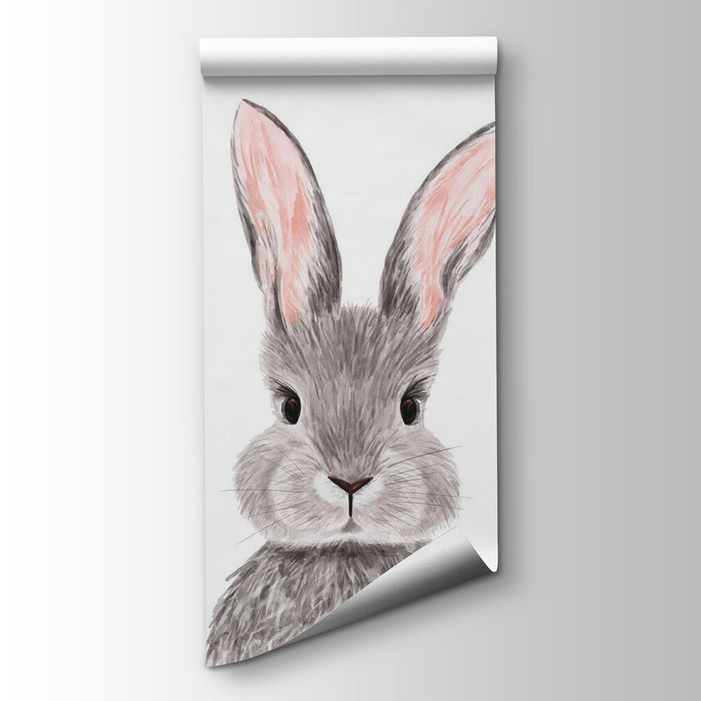 Bunny with pink ears — product view