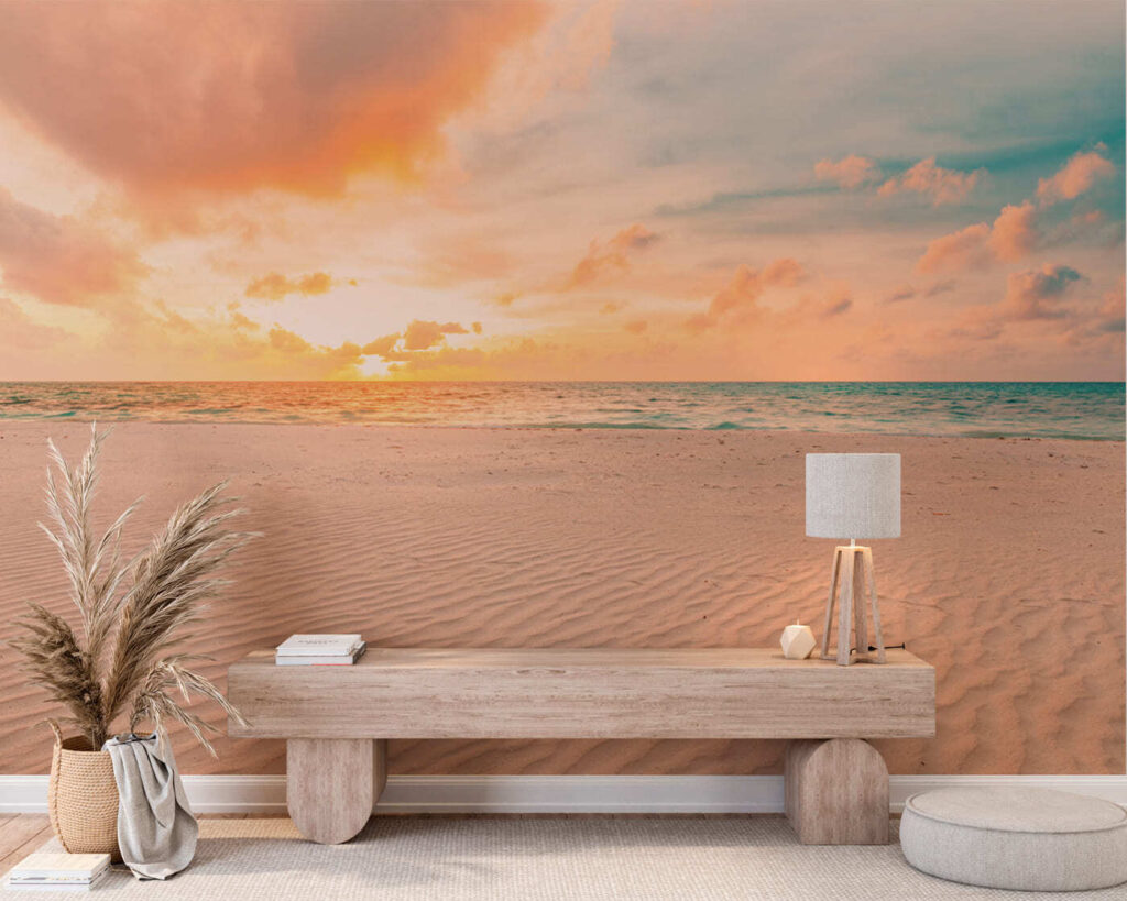 Sand at Sunset in an interior