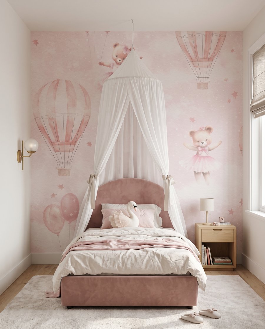 Small animals with balloons — interior 2