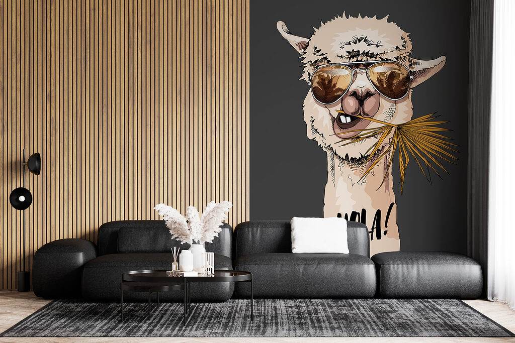 Llama in Shades — interior 4