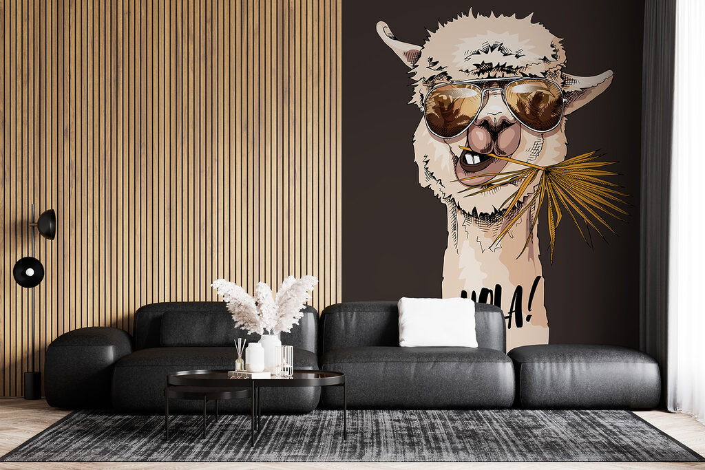 Llama in Shades — interior 4