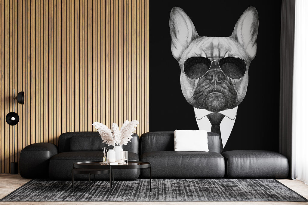 Dog in a suit — interior 4