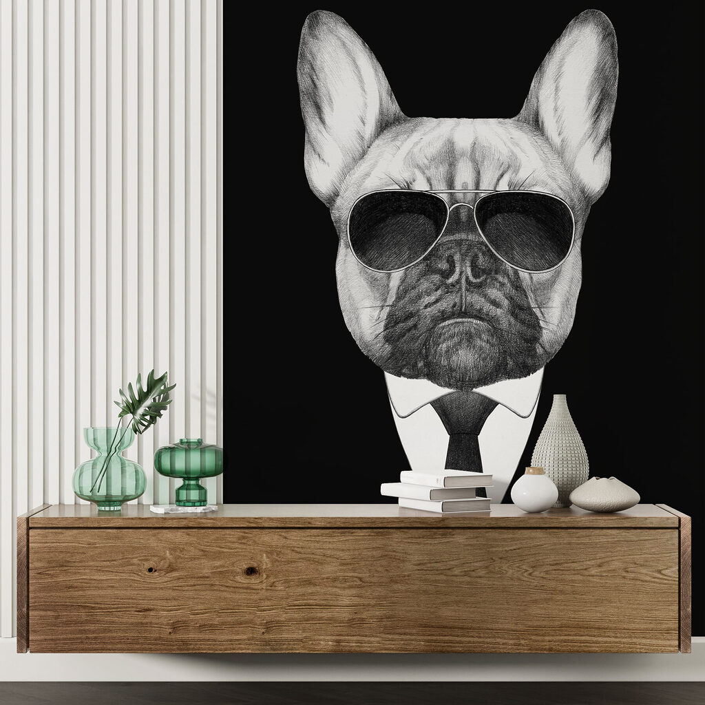 Dog in a suit — interior 5