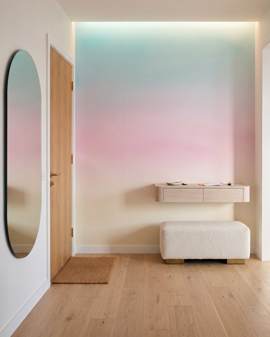 Pastel Horizon in an interior