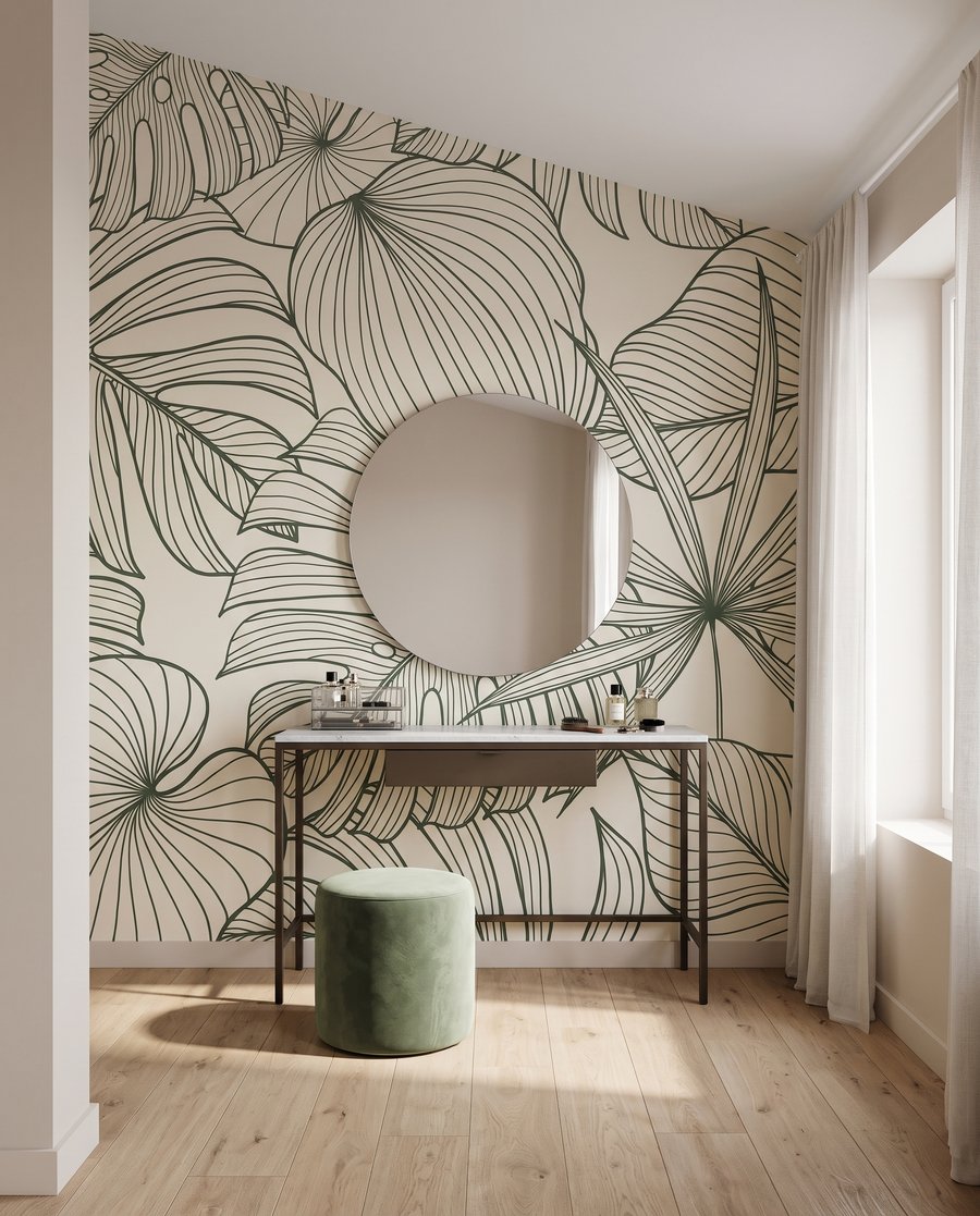 Leaf Lines in an interior