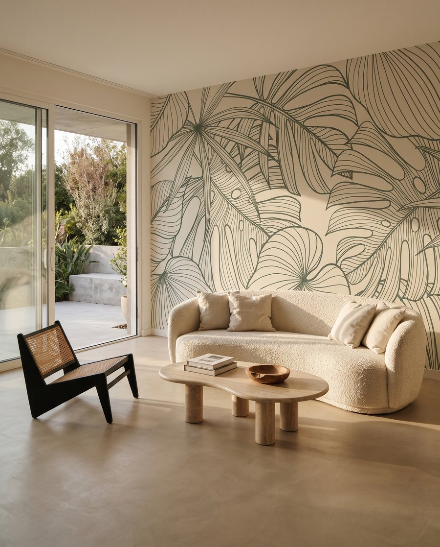 Leaf Lines in an interior