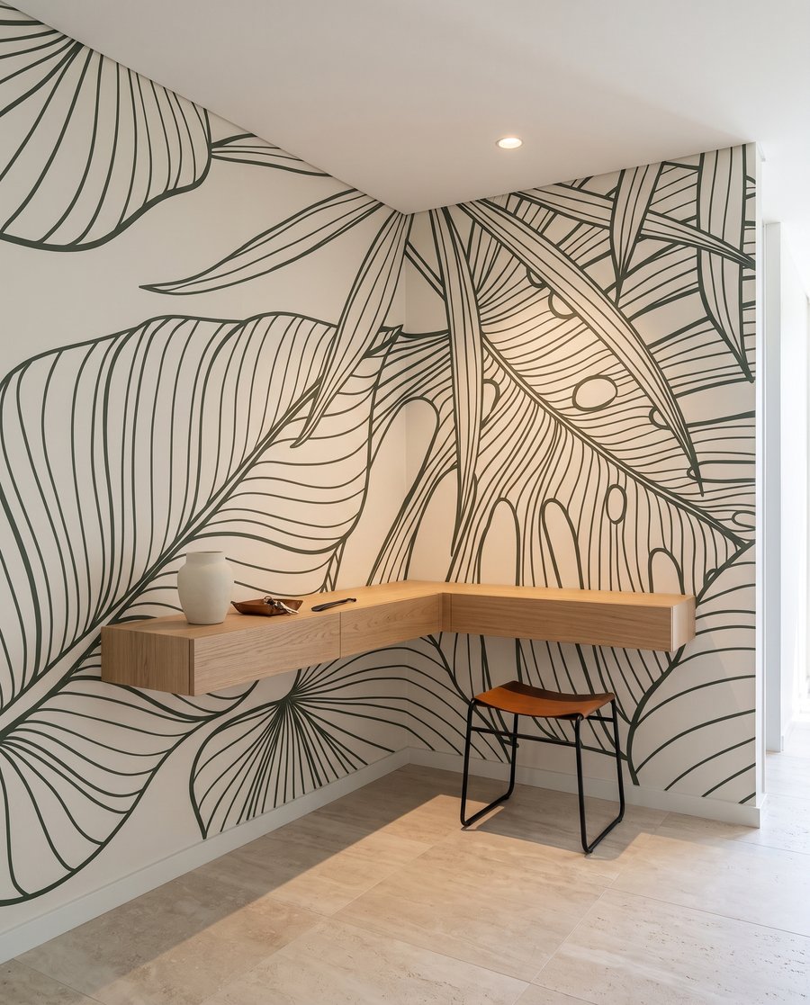 Leaf Lines in an interior