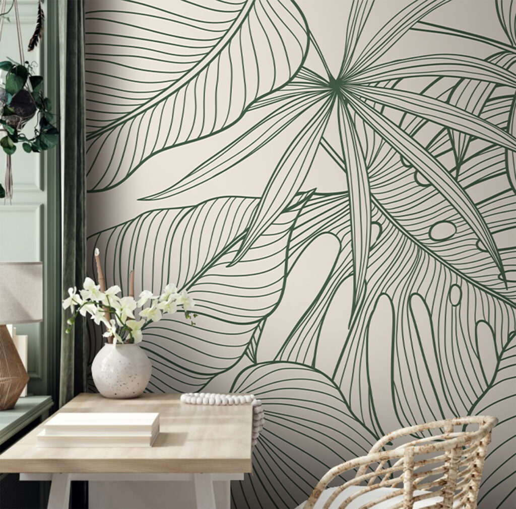 Leaf Lines in an interior