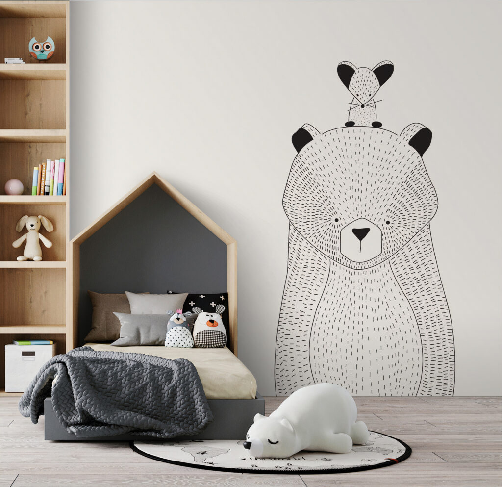 Bear and Little Friend — interior 2
