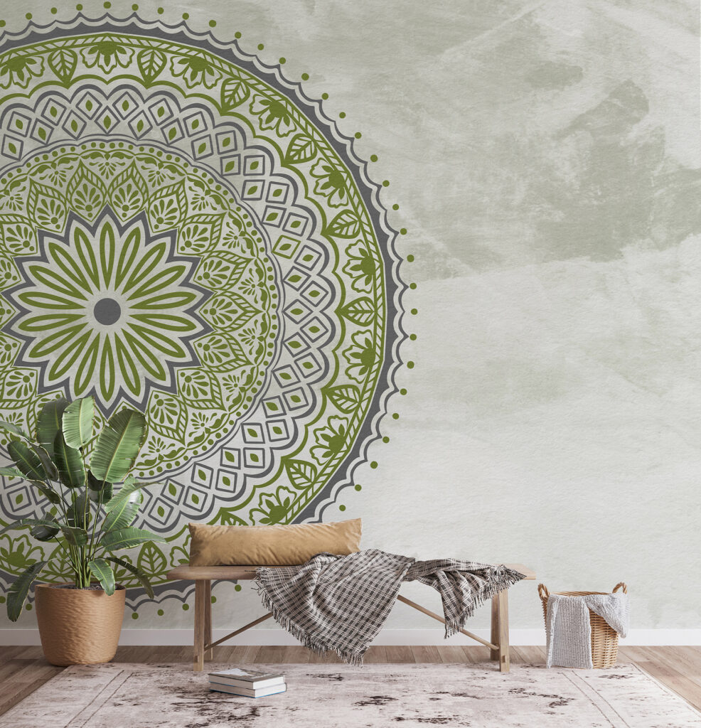 Round edge ornament — interior 1