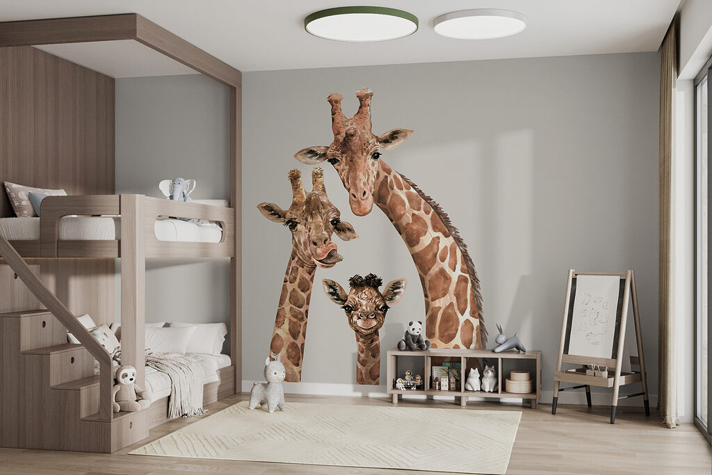 Giraffe Togetherness — interior 2