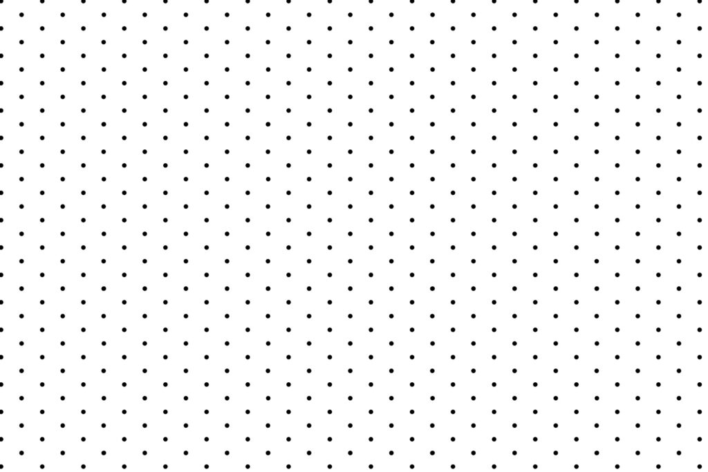 Black dots in rows — full design