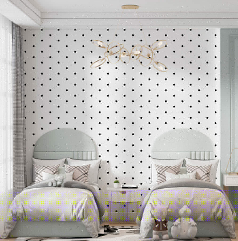 Black dots in rows — interior 1