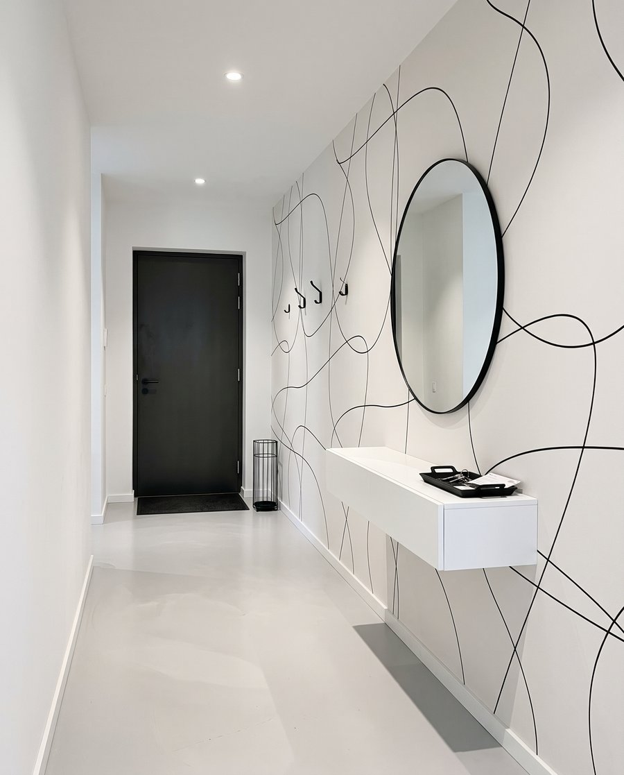 Lines at Play in an interior