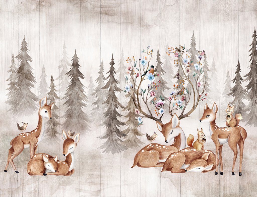 Deer in Dreamland — full design