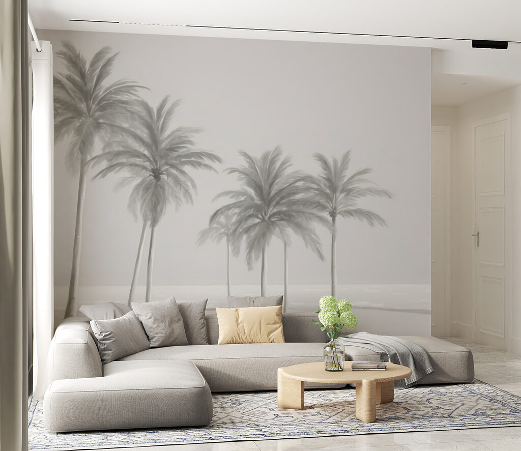 Palms along the coast — interior 4