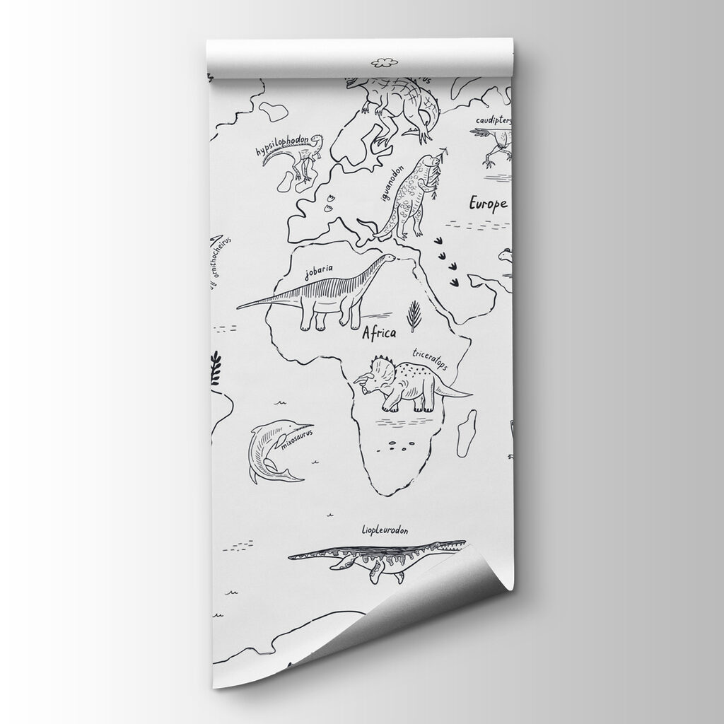 Map of animal outlines — product view