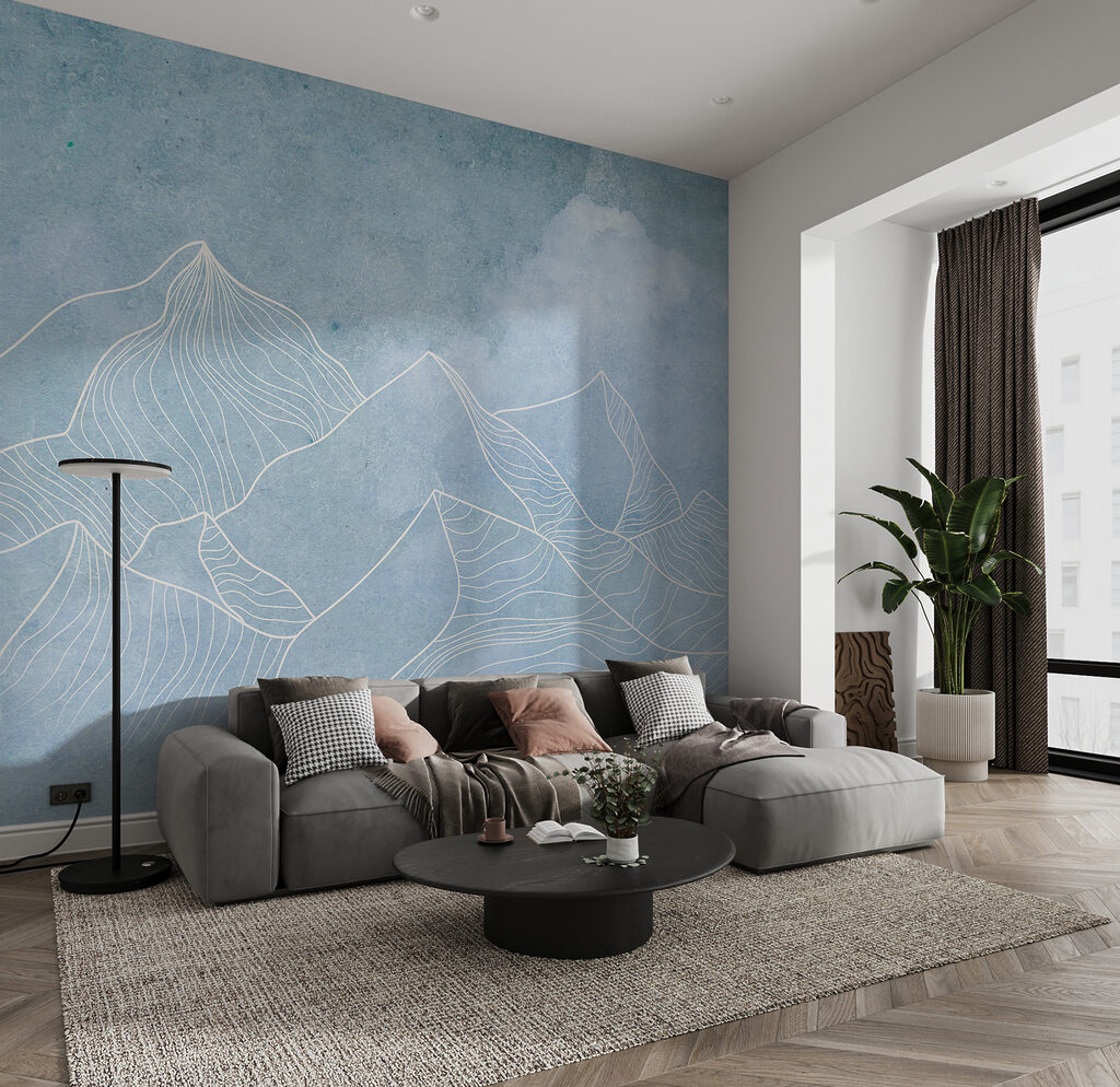Peaks in Fine Lines — interior 2