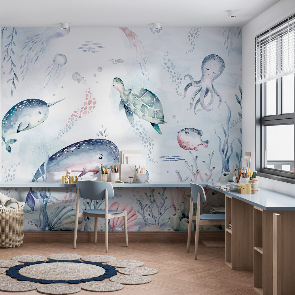 Little Ocean Friends in an interior
