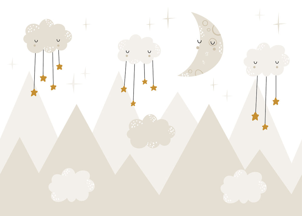 Sleepy Moon Mountains — full design