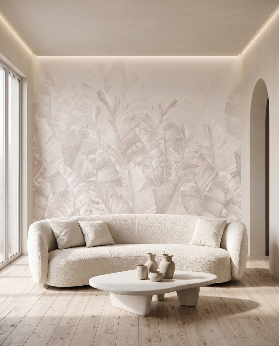 Gentle Palms in an interior