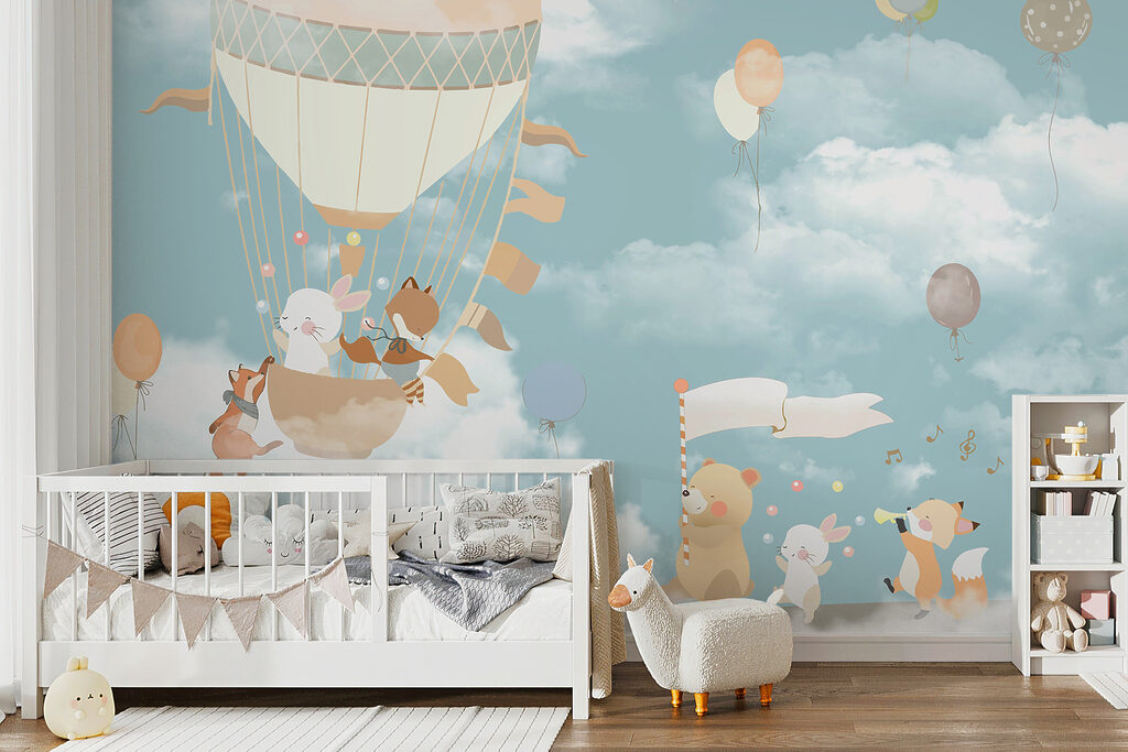 Little Balloon Travellers in an interior