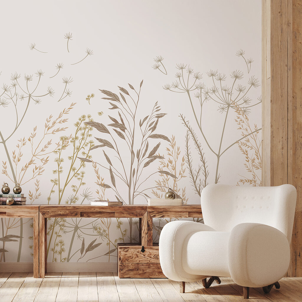 Delicate wild grasses — interior 2