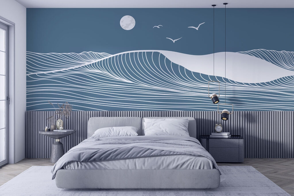Waves in Fine Lines — interior 4