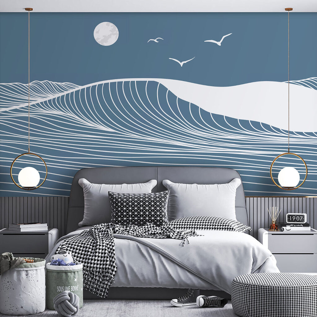 Waves in Fine Lines — interior 3