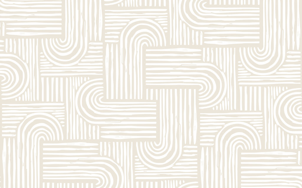 Fine curved lines — full design