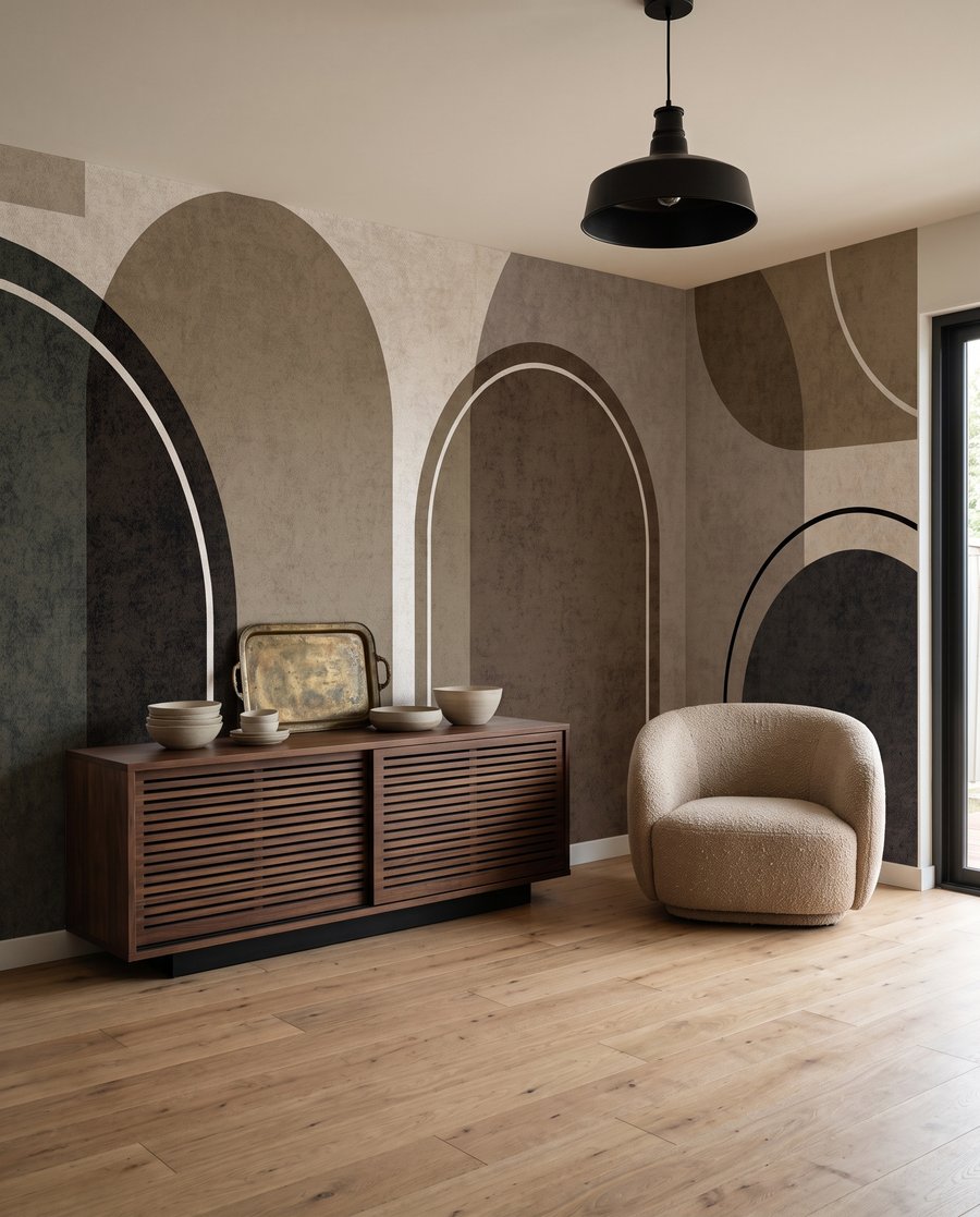 Rounded arches, fine outlines — interior 4