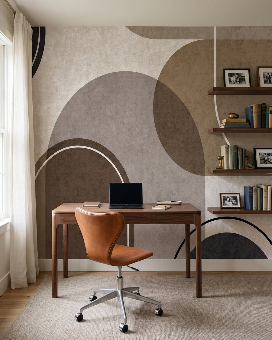 Rounded arches, fine outlines — interior 6