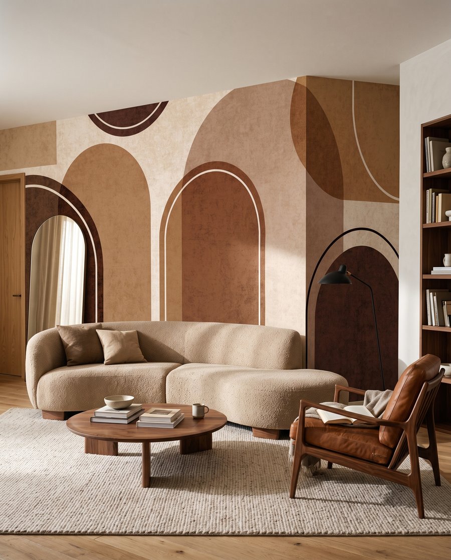 Rounded Rhythm in an interior
