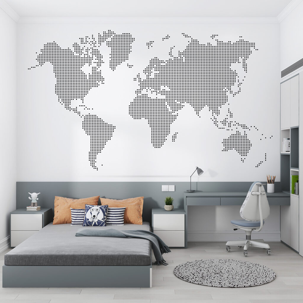 World in Dots — interior 2