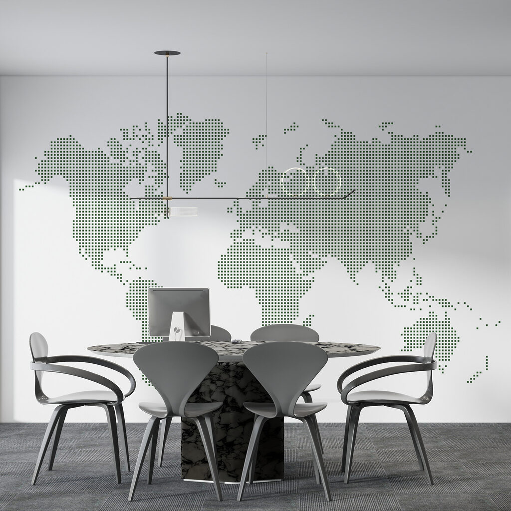 World in Dots — interior 1