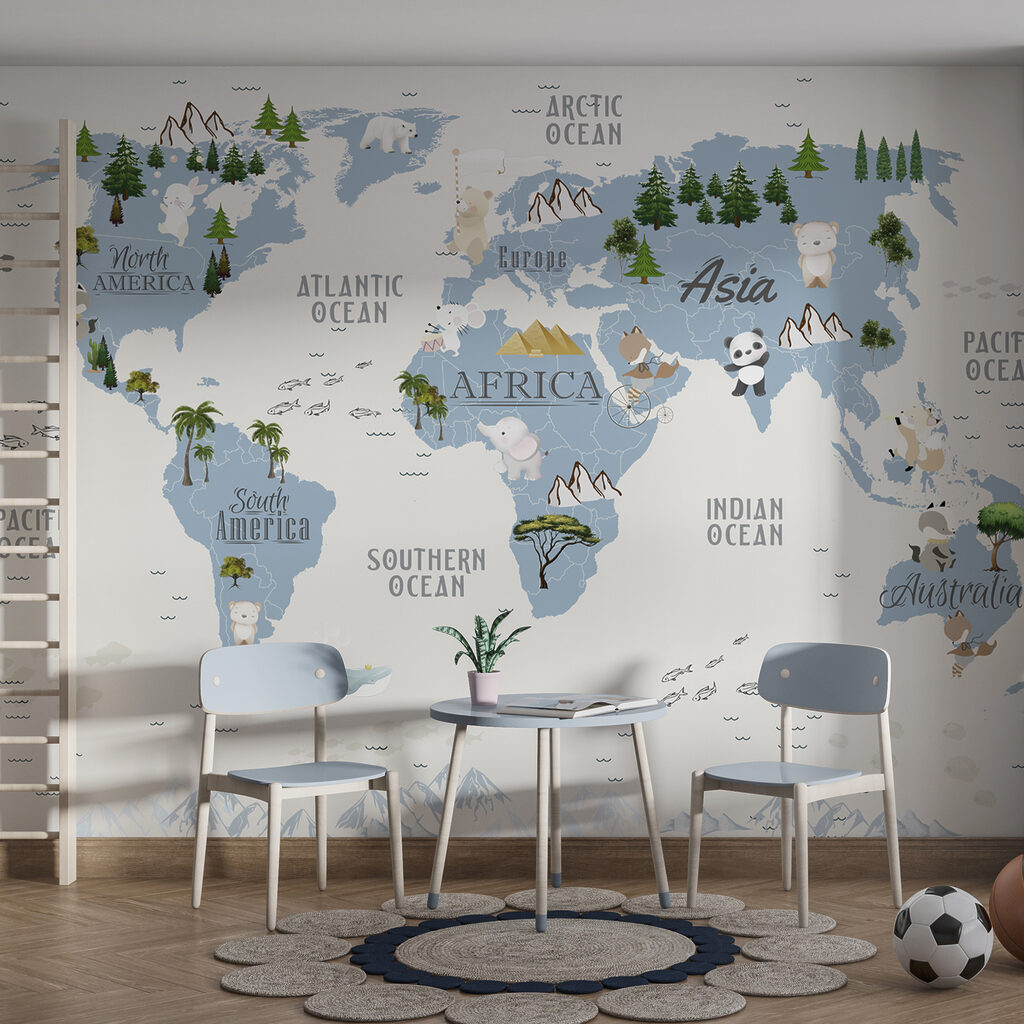 World of Wild Places in an interior