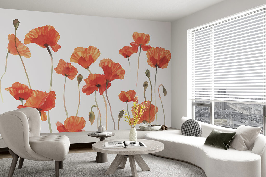 Poppies Standing Tall — interior 3