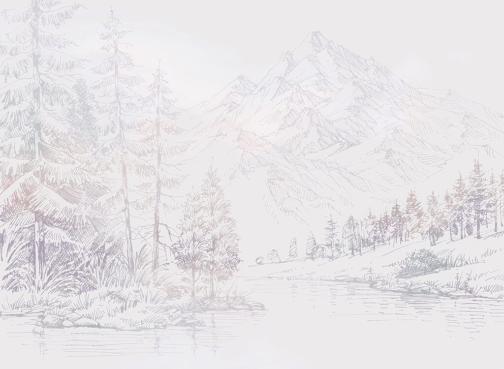 Woodland River Sketch — full design