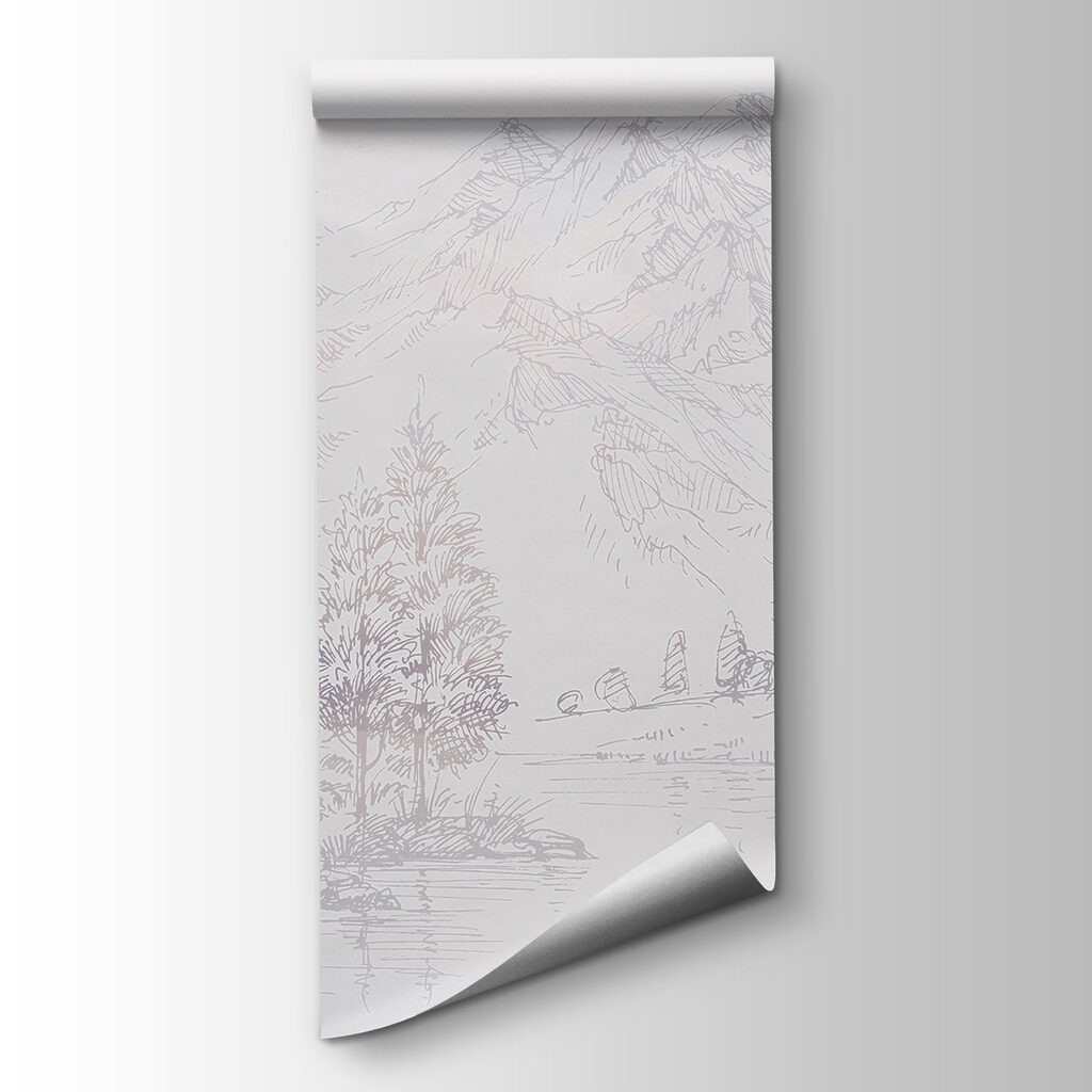 Woodland River Sketch — product view