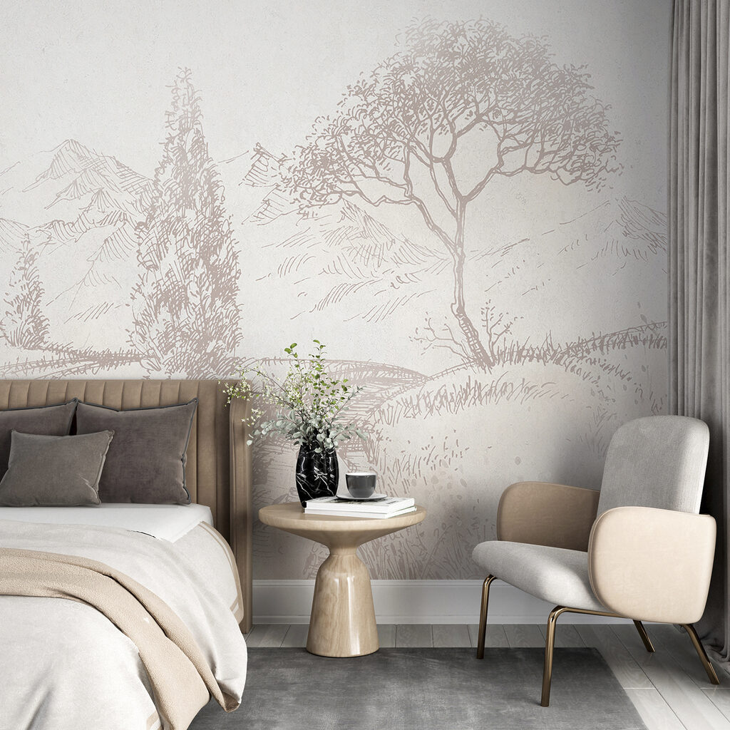 Path between trees — interior 2